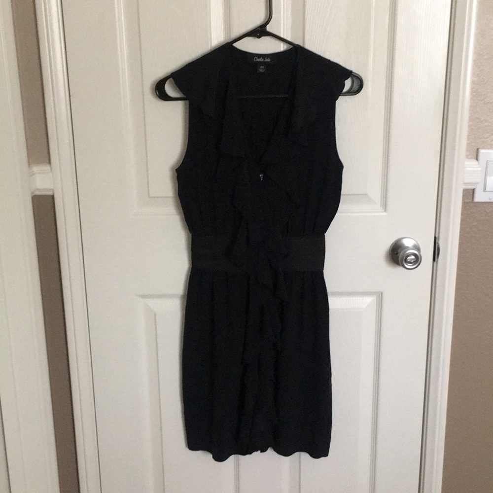XS black dress